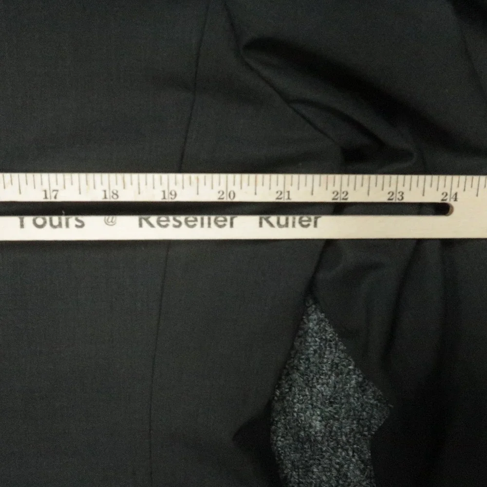 Banana Republic‎ Blazer Men 42L Dark Charcoal Wool Slim Fit Sport Coat
